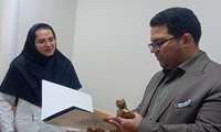 تقدیر از خانم دکتر عاطفه السادات حسینی متخصص محترم قلب و عروق بیمارستان سردار شهید حاج قاسم سلیمانی