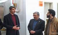 بازدید سرزده از آشپزخانه و انبار آشپزخانه بیمارستان سردار شهید سلیمانی