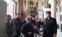 بازدید از بخش ها و واحد های بیمارستان سردار شهید حاج قاسم سلیمانی