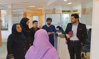 بازدید مدیریتی از بخش ها و واحد های بیمارستان 