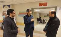 بازدید سرزده  از بیمارستان سردار شهید سلیمانی