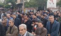 حضور پرسنل بیمارستان سردار شهید حاج قاسم سلیمانی در یادواره ی شهدای گرانقدر راه خدمت 