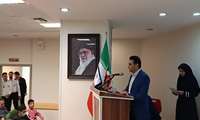 شعرخوانی دکتر امیر جباری رئیس بیمارستان سردار شهید سلیمانی در روز پرستار