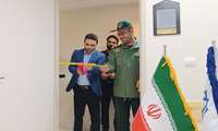 افتتاح دفتر بسیج جامه پزشکی در بیمارستان سردار شهید سلیمانی