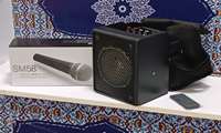 تهیه و اهداء یک دستگاه سیستم اکوی صوتی و یک دستگاه میکروفون به بیمارستان سردار شهید سلیمانی