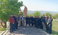 همایش پیاده روی کارکنان بیمارستان سردار شهید سلیمانی و زیارت قبور شهدای گمنام 