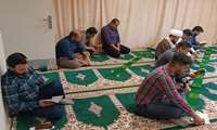 مراسم زیارت عاشورا به مناسبت سالروز شهادت امام محمد باقر علیه السلام
