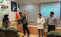 گرامیداشت روز کار و کارگر در بیمارستان سردار شهید سلیمانی